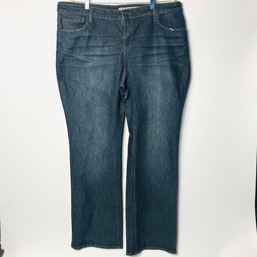 DKNY Women's Jeans Darkwash Plus Size 20W